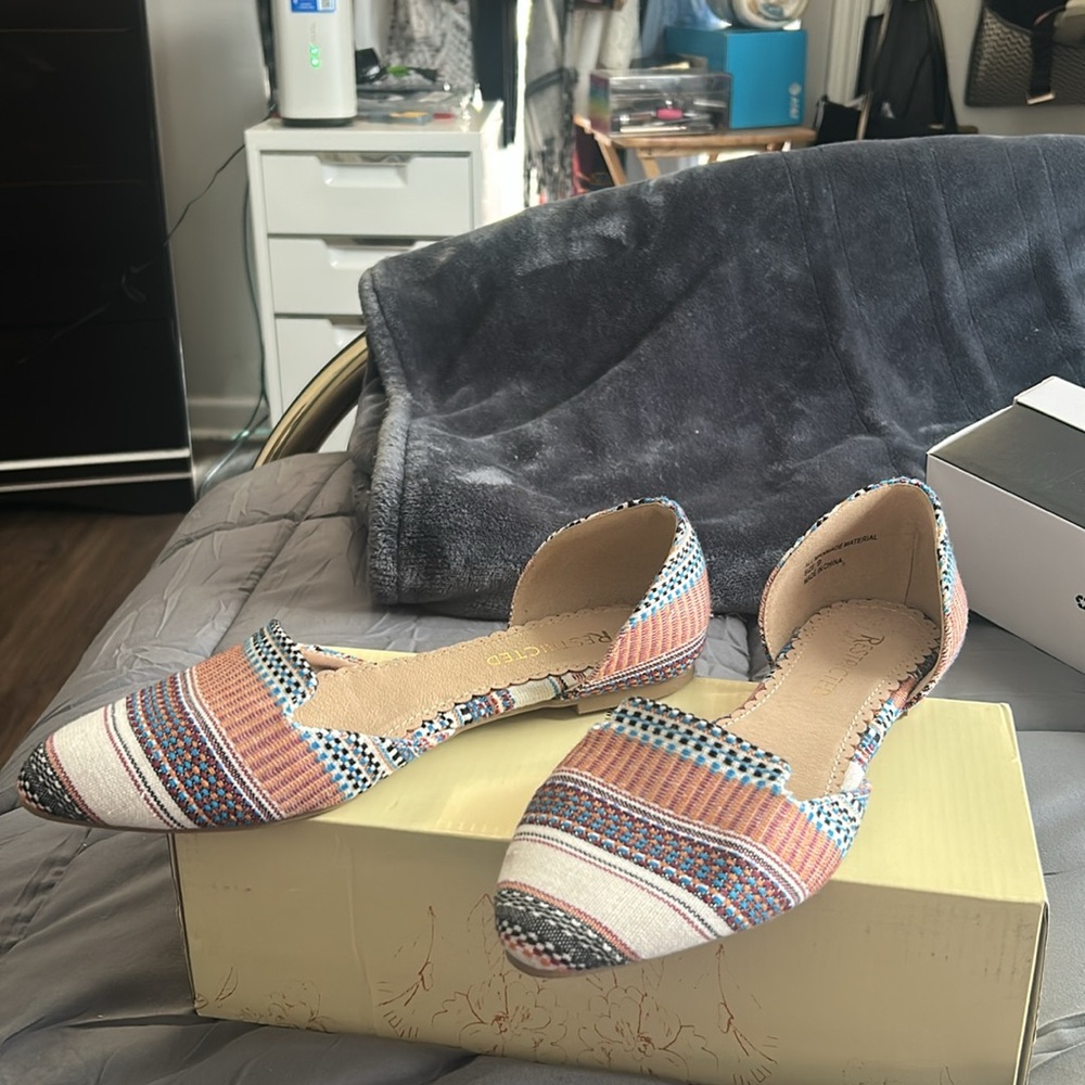 Women flat shoes open sides - Picture 2 of 4